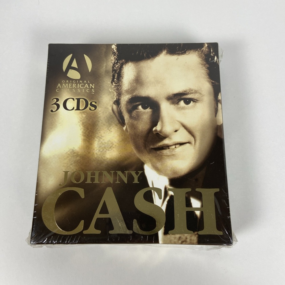 Johnny Cash 3 CD Box Original American Classics 2005 New Sealed Set‎